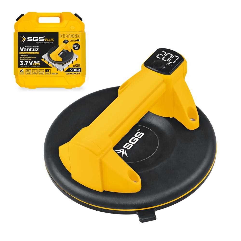 SGS5422 AKÜLÜ VAKUMLU VANTUZ 7.4V 2.0 Ah ( 250 KG )